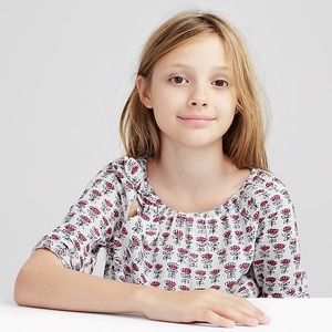Crewcuts Girls Fuchsia Gingham Shirt